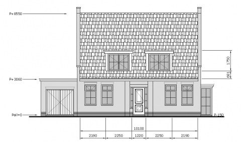 Nieuwe vrijstaande woning met klassieke details